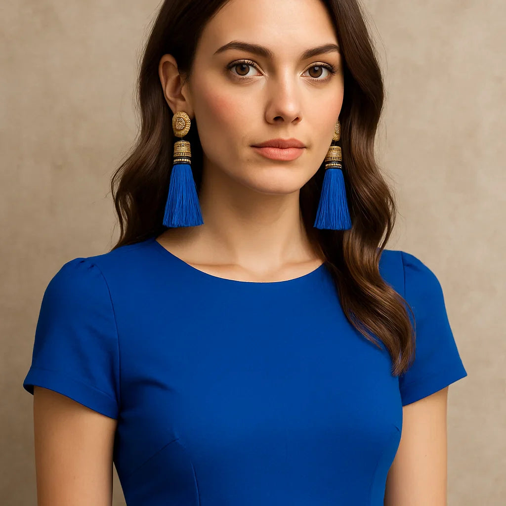 10 Best Earrings for a Blue Short Dress