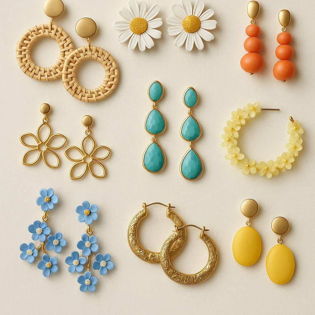 Best 9 Earrings to Pair with Sundresses: A Colorful Style Guide for Bubble Dress Lovers