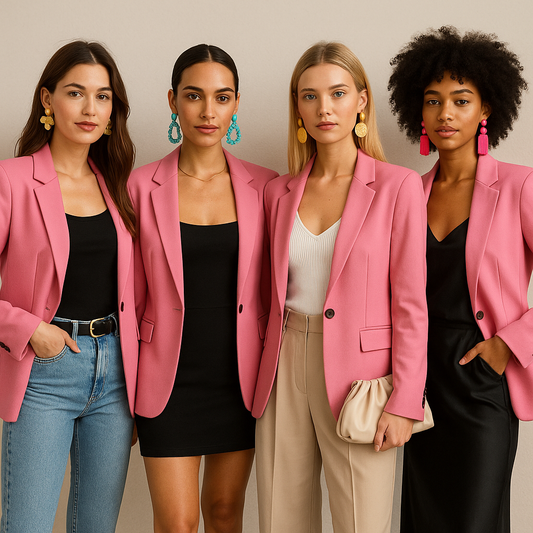 Best Earrings to Pair with a Pink Blazer: A Complete Guide for All Seasons and Styles