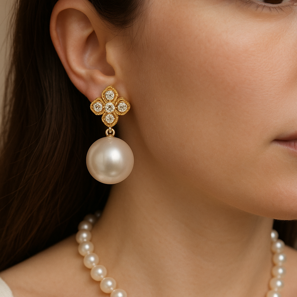 11 Perfect Earrings to Wear with Pearl Necklaces in 2025