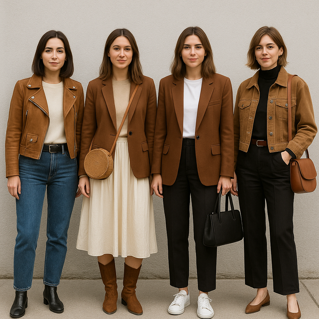 21 Brown Jacket Outfit Ideas for Women: The Ultimate Style Guide