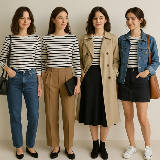 14 Outfit Ideas with a Striped Shirt for Women: A Timeless Wardrobe Essential