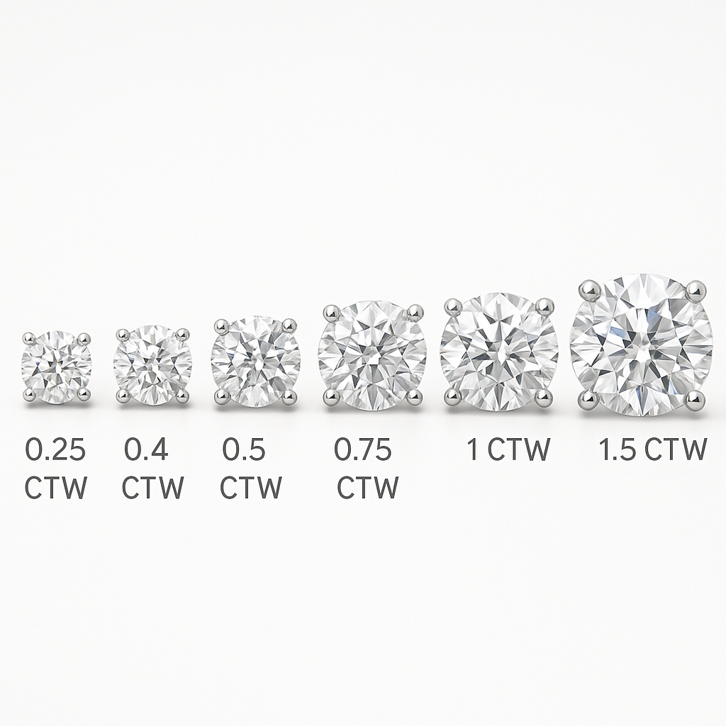 Diamond Earring Size Guide: How to Choose the Perfect Pair