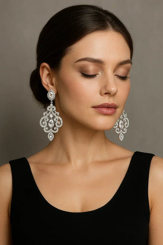 Best Earrings to Enhance Little Black Dresses
