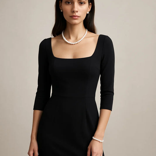 10 Best Jewelry Combinations for a Midi Black Dress
