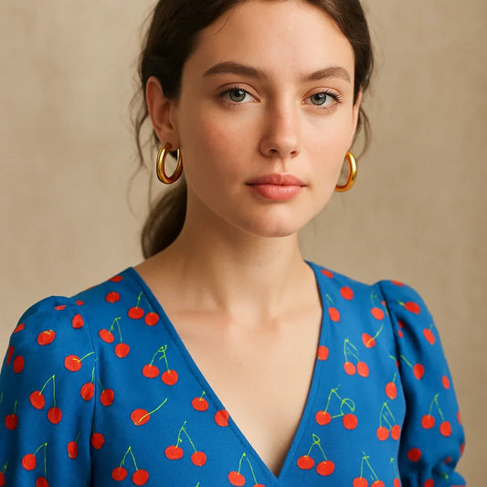 10 Best Earrings for a Cherry Blue Dress