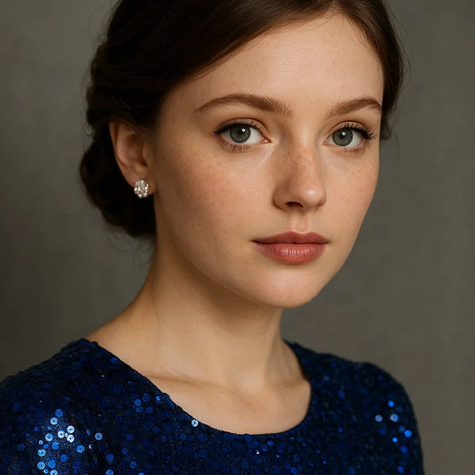 10 Best Earrings for a Blue Sequin Dress: From Diamonds to Bold Statements