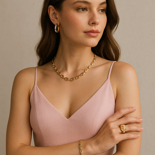 Light Pink Dress Jewellery Combination: 10 Style Ideas