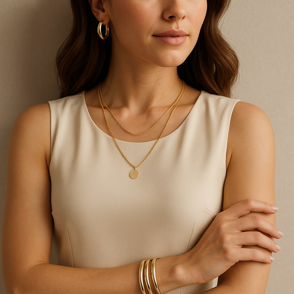 Cream Dress Jewellery Combination: 10 Style Ideas