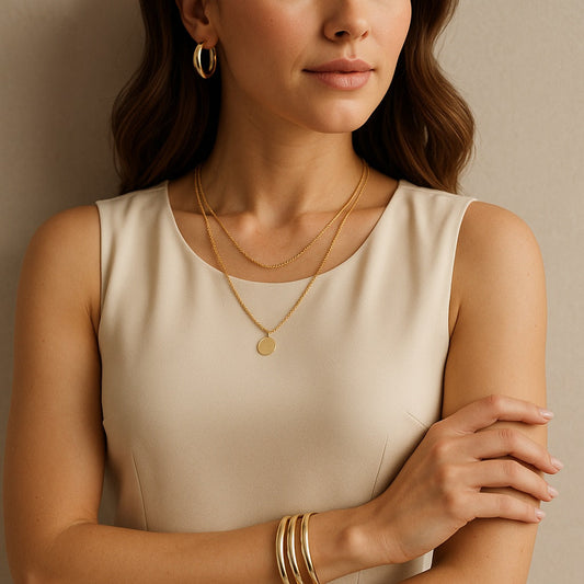 Cream Dress Jewellery Combination: 10 Style Ideas