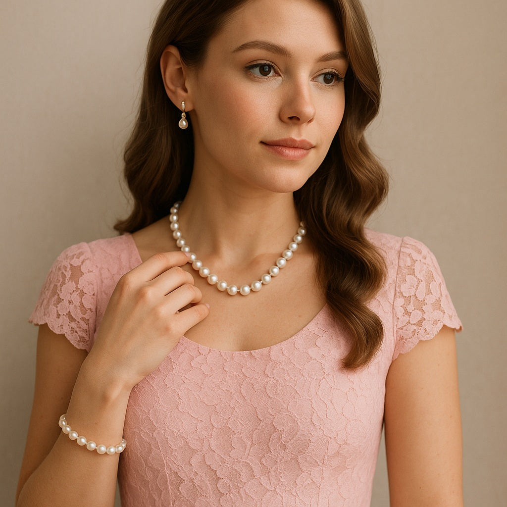 Baby Pink Dress Jewellery Combination: 10 Elegant Style Ideas Baby Pink Dress Jewellery Combination: 10 Elegant Style Ideas