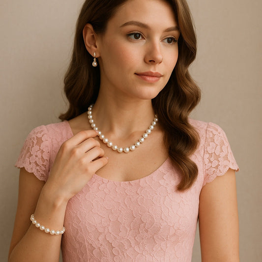 Baby Pink Dress Jewellery Combination: 10 Style Ideas
