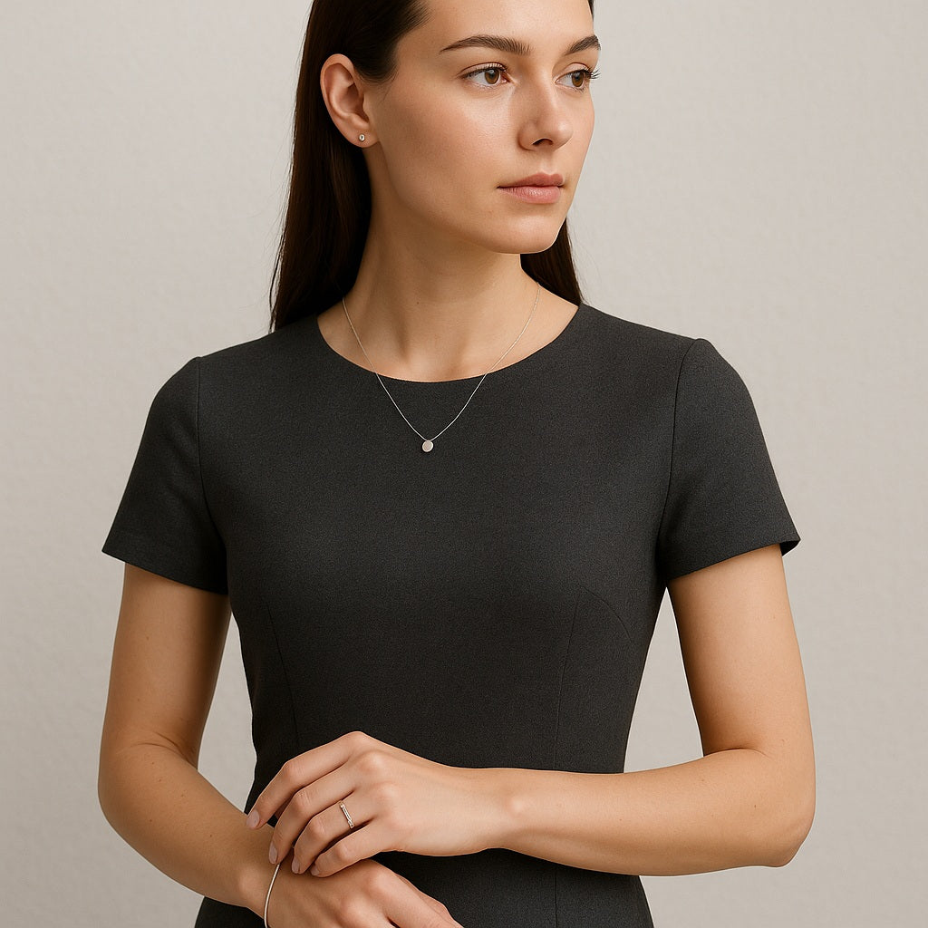 Charcoal Grey Dress Jewellery Combination: 10 Style Ideas