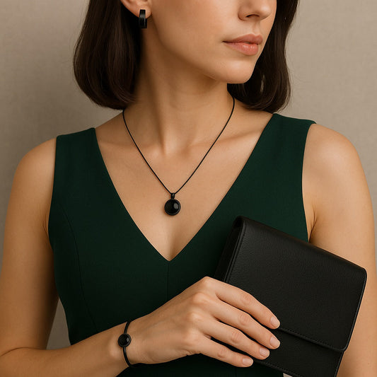 Dark Green Dress Jewellery Combination: 10 Style Ideas
