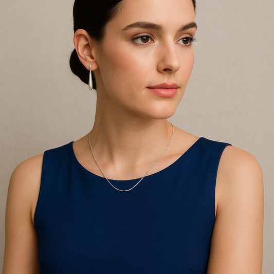 Deep Blue Dress Jewellery Combination: 10 Style Ideas