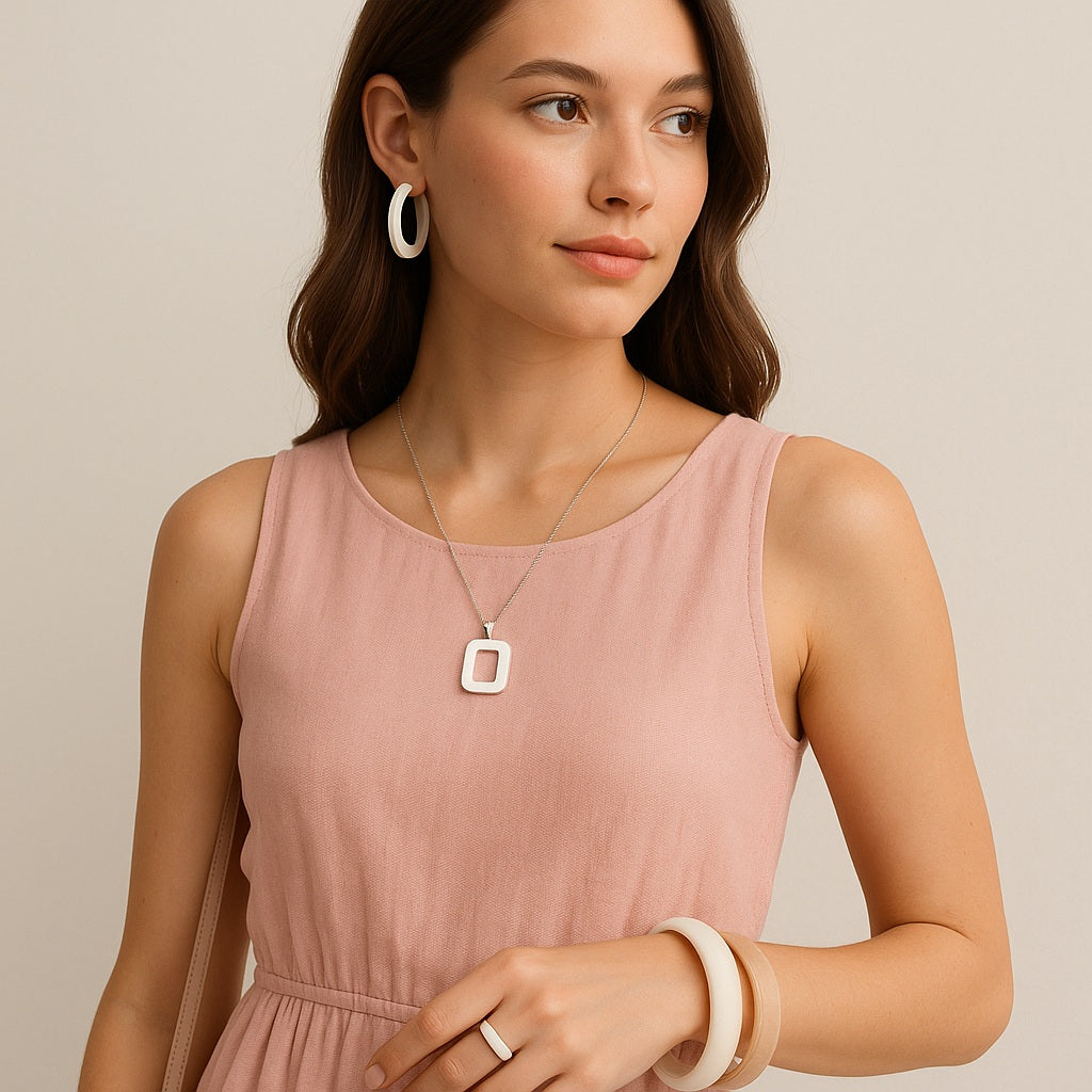 Soft Pink Dress Jewellery Combination: 10 Style Ideas