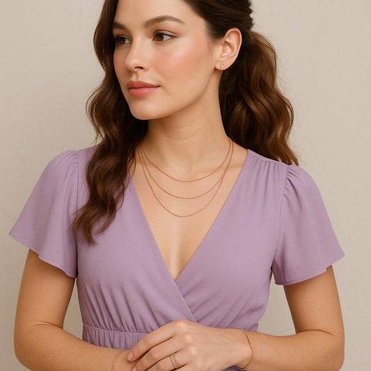 Lilac Dress Jewellery Combination: 10 Style Ideas