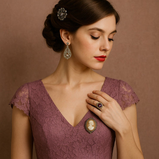 Mauve Dress Jewellery Combination: 10 Style Ideas