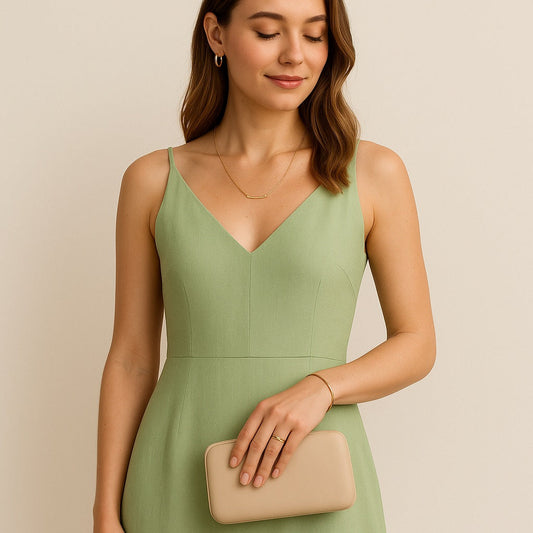 Pistachio Green Dress Jewellery Combination: 10 Style Ideas