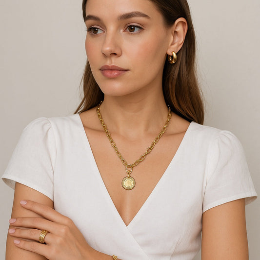 White Dress Jewellery Combination: 10 Style Ideas