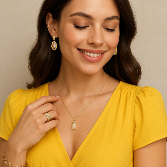 Yellow Dress Jewellery Combination: 10 Style Ideas