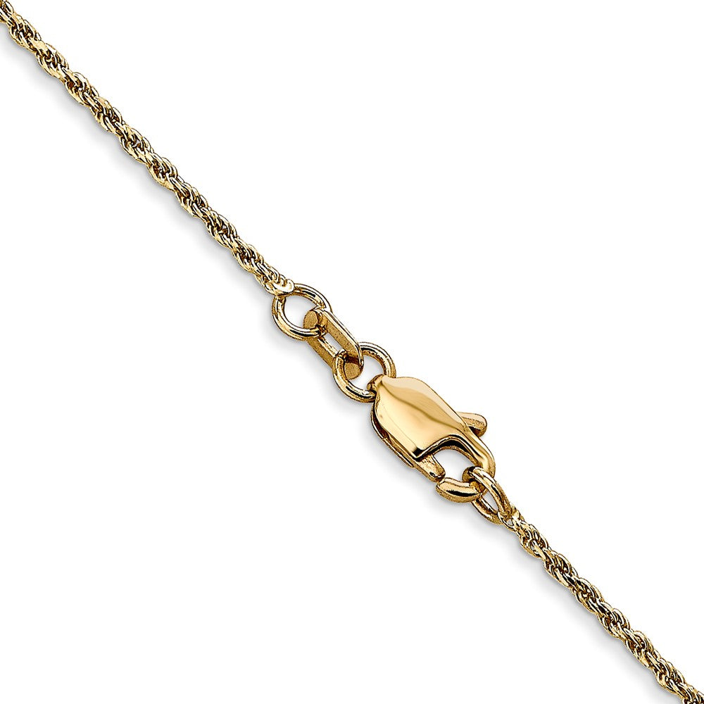 Shop 14K Gold 20-Inch Diamond-Cut Rope Chain - Stylish & Affordable Luxury