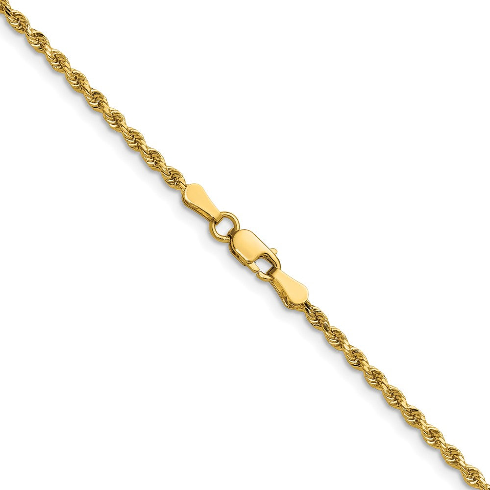 Buy 14K Gold 30-Inch 2mm Diamond-Cut Rope Chain - Stylish & Affordable Jewelry
