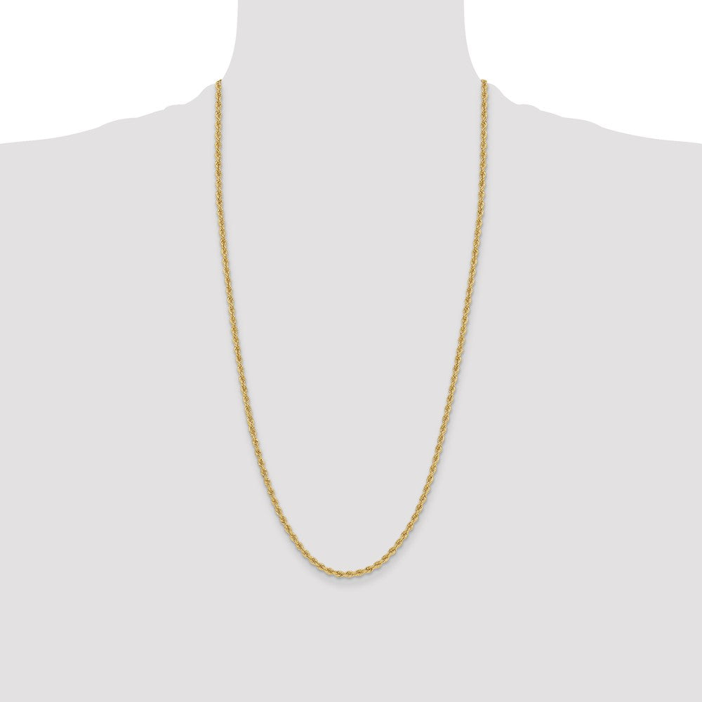 Shop Exclusive 14K Gold 3.3mm Classic Rope Chain | Stylish & Affordable Value