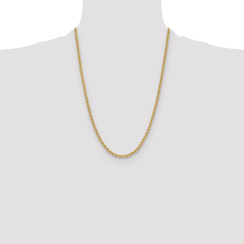 Shop 14K Gold 3.8mm Classic Rope Chain - Stylish Luxury at Affordable Prices