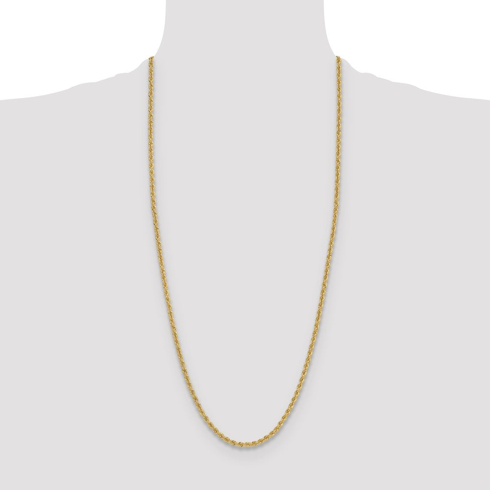 Buy 14K Gold 3.8mm Classic Rope Chain - Stylish Luxury at Discounted Price