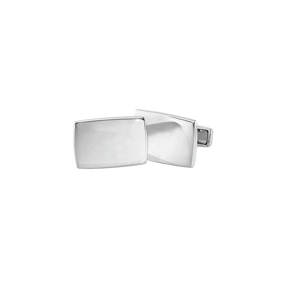 Buy Exclusive Engravable Rectangular Stainless Steel Cuff Links - Stylish Design