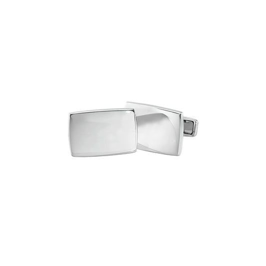 Buy Exclusive Engravable Rectangular Stainless Steel Cuff Links - Stylish Design