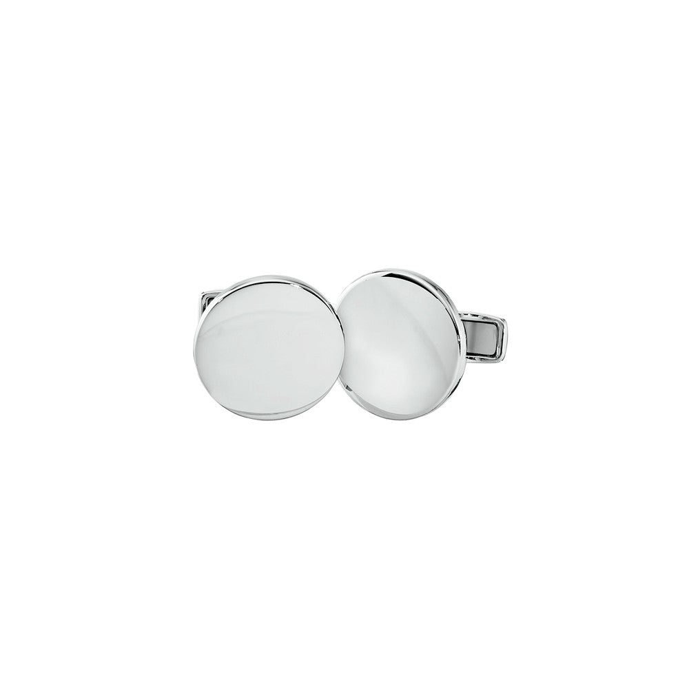Buy Stylish Engravable Stainless Steel Cuff Links - 14mm, Affordable Price!
