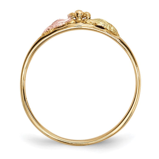 Buy Stylish 10K Tri-Color Black Hills Gold Ring - Elegant Design, Affordable Price