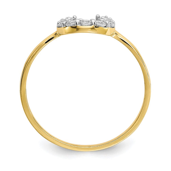 10K Gold Horseshoe Ring