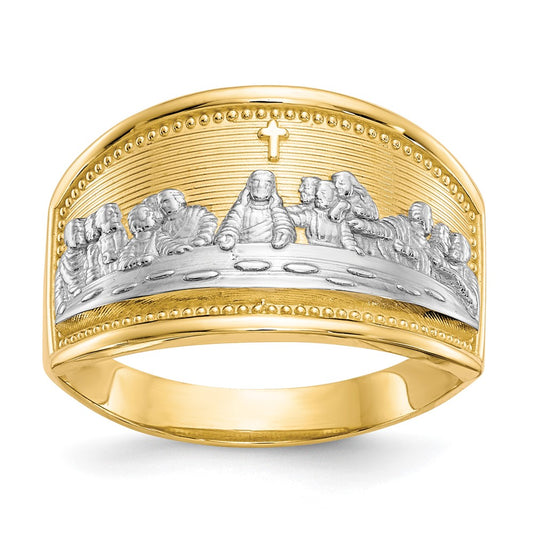 Shop 10K Gold & Rhodium Women's Last Supper Ring - Stylish & Affordable