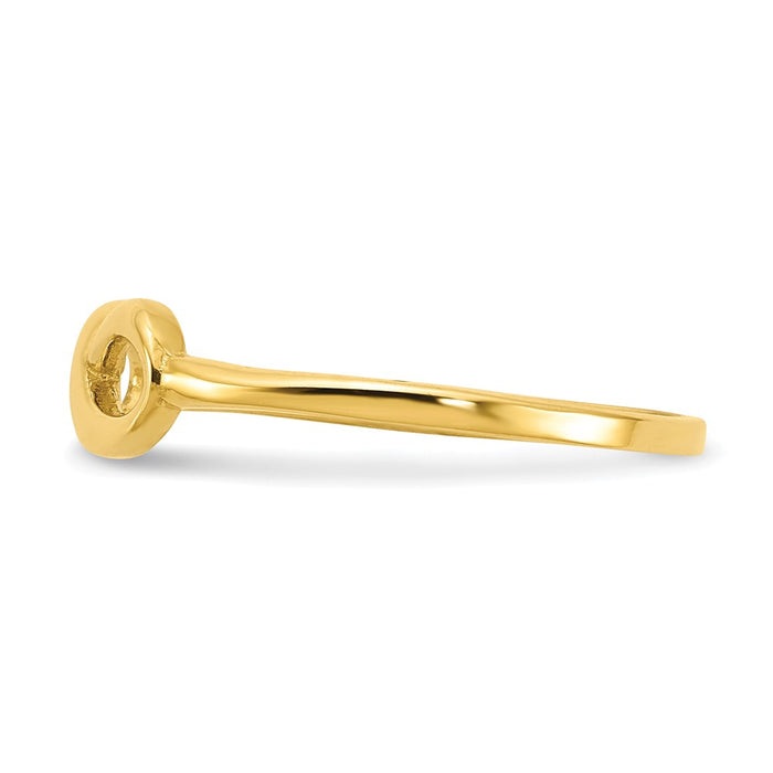 High-Quality 10K Endless Love Infinity Ring - Stylish & Affordable Jewelry-3