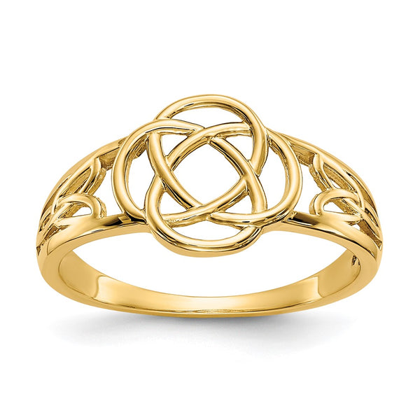 10K Gold Women's Celtic Knot Ring