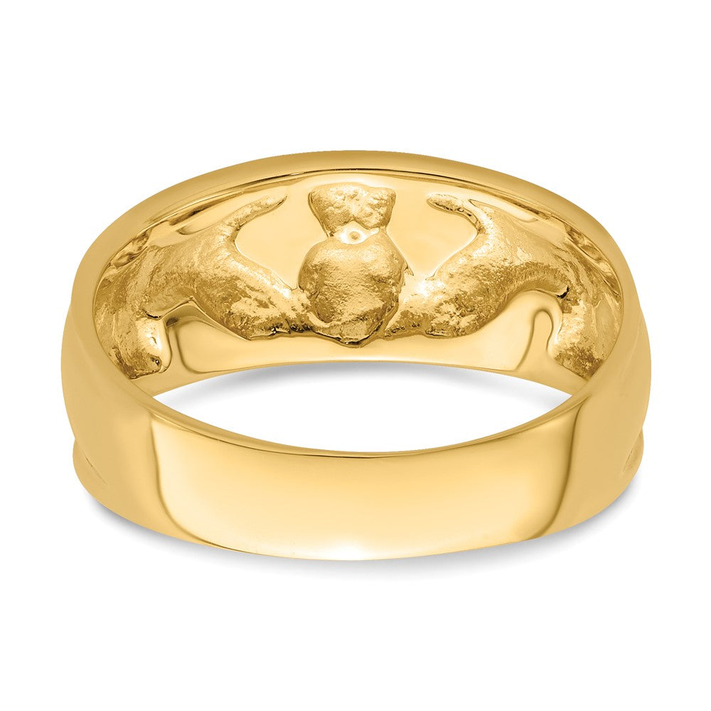 Shop 10K Gold Women's Claddagh Ring - Stylish & Affordable Jewelry Option