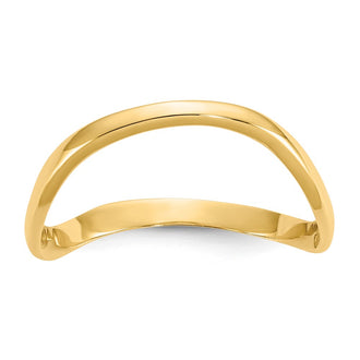 Shop Stylish 10K Gold Wave Design Thumb Ring - Affordable Luxury Accessory