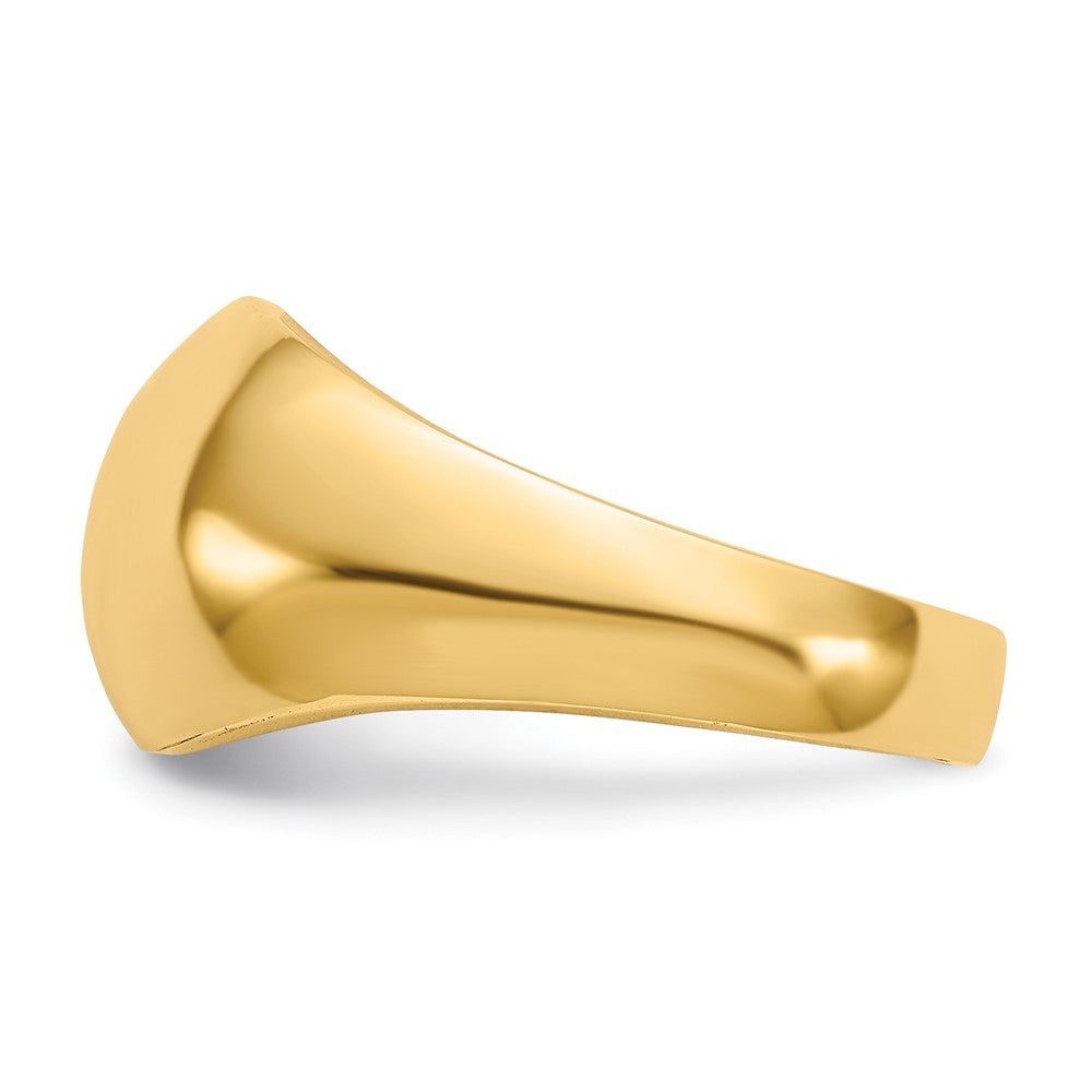 Buy Stylish 10K Gold 10mm Domed Tapered Cigar Band Ring - Luxury Value