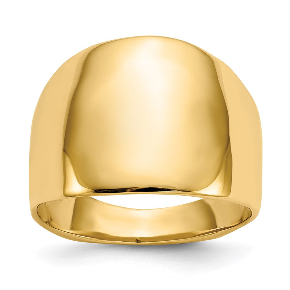 Shop Stylish 10K Polished Dome Band Ring - Exclusive Design, Affordable Price