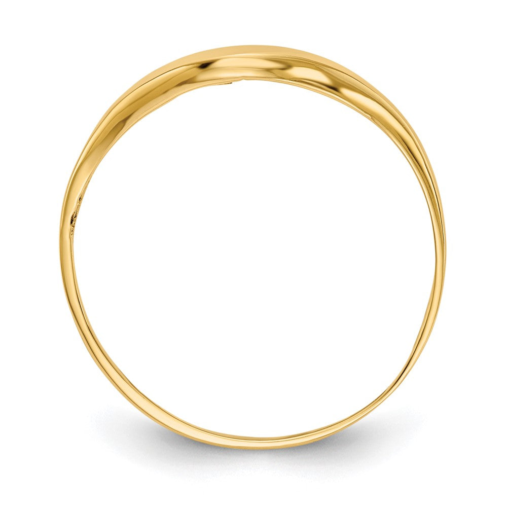 Buy 10K Polished Dome Band Ring - Stylish Design, Affordable Luxury