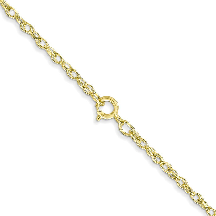 Shop 14K Gold 24-Inch 1.35mm Cable Rope Chain - Stylish & Affordable Luxury-3