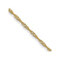 Exclusive 14K Gold 18-Inch Singapore Chain - Stylish 1mm Design on Sale-4