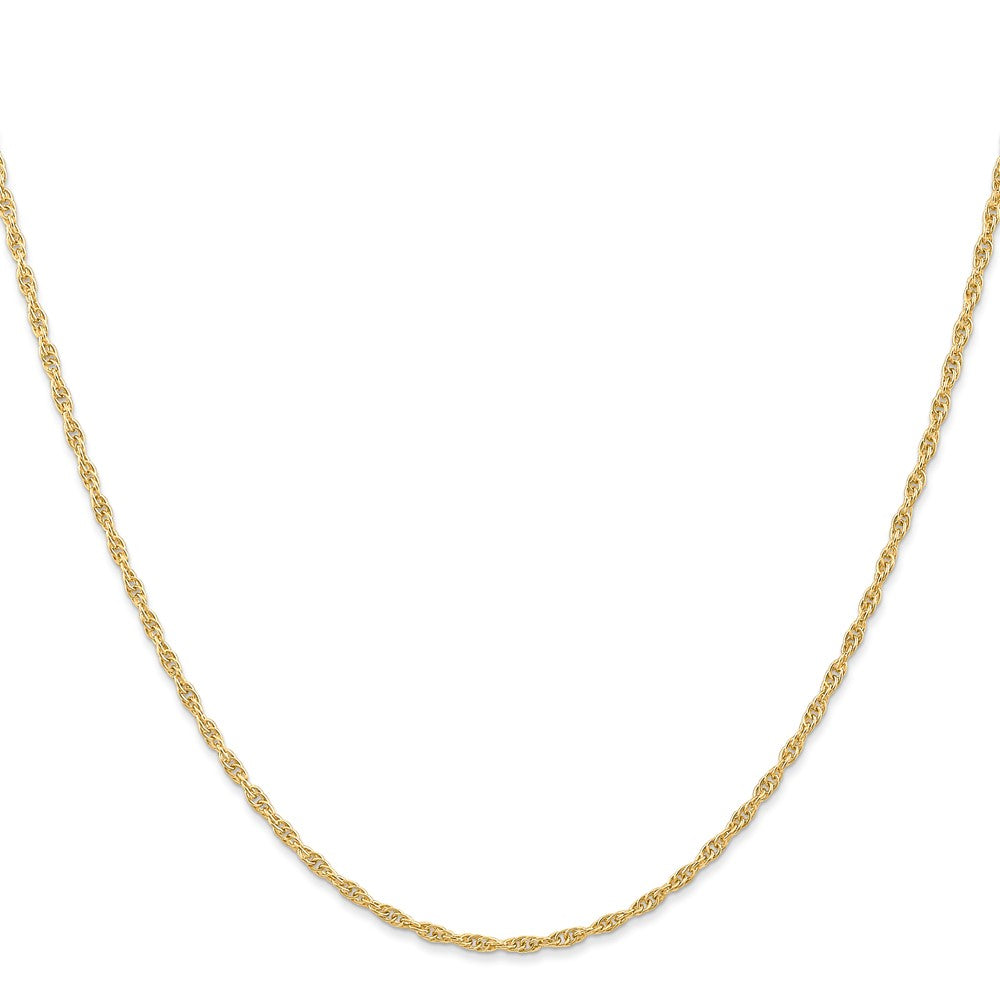 Buy Stylish 14K Gold 20-Inch Cable Rope Chain - 1.55mm, Luxury Value