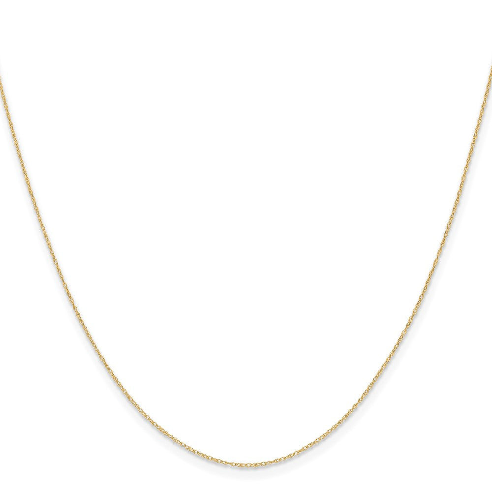 Shop Stylish 14K Gold 0.4mm Carded Cable Rope Chain - Affordable Luxury