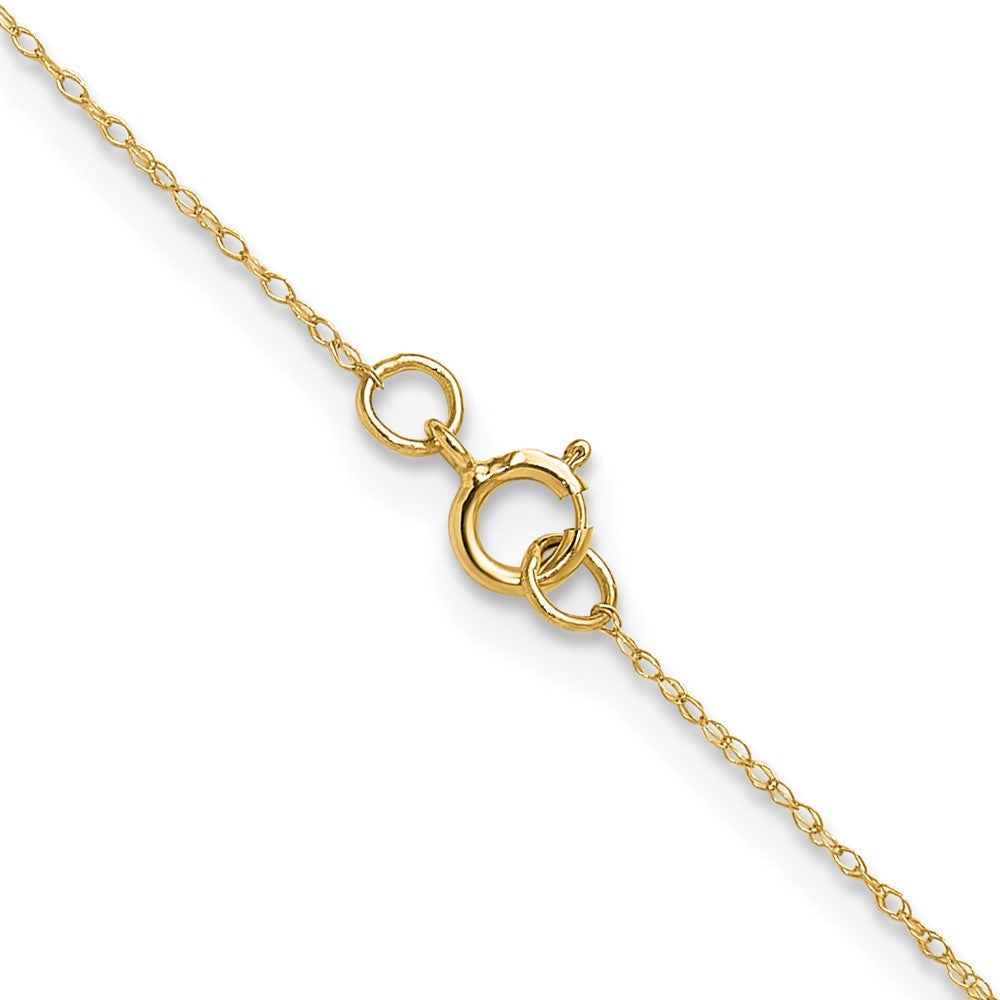 Shop Stylish 14K Gold 0.4mm Carded Cable Rope Chain - Affordable Luxury