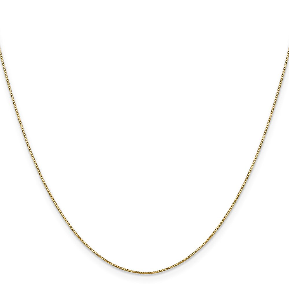 Buy Stylish 14K Gold 18-Inch .5mm Box Link Chain - Affordable Luxury Accessory