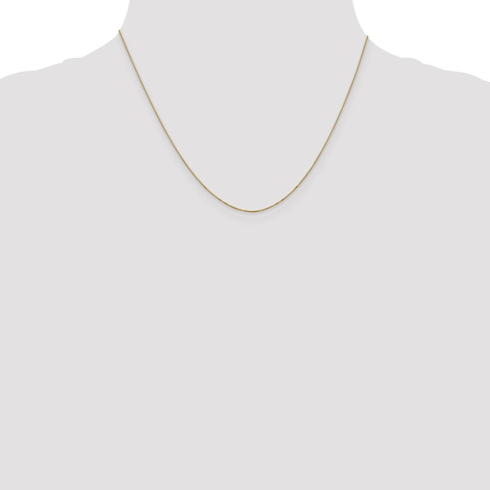 Buy Stylish 14K Gold 18-Inch .5mm Box Link Chain - Affordable Luxury Accessory